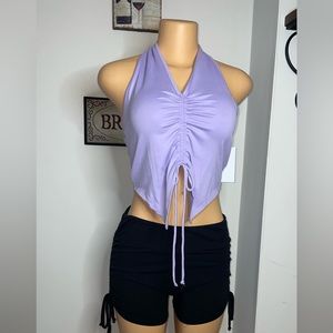 NWT TANK TOP PURPLE SIZE L